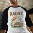 Daddy Of The Wild One 1St Birthday Kids Safari Jungle Men Baseball Raglan Shirt