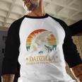 Dadzilla-Father Of The Monsters Dad Father's Day Men Baseball Raglan Shirt
