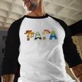 Disney And Pixar’s Toy Story Papa Father’s Day Dad Birthday Men Baseball Raglan Shirt