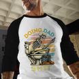 Doing Dad Shit Dad Joke Skeleton Dad Dad Father's Day Men Baseball Raglan Shirt Doing Dad Shit Dad Joke Skeleton Dad Dad Father's Day Men Baseball Raglan Shirt