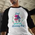 DreamWorks Trolls Dad Of The Birthday Boy Men Baseball Raglan Shirt