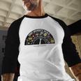 Fart Machine Dad Jokes Farting Humor Men Baseball Raglan Shirt