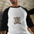Father Veterans Day My Favorite Veteran Is My Dad For Kids Men Baseball Raglan Shirt