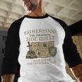 Fatherhood The Original Side Quest Dad Mode Men Baseball Raglan Shirt