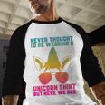 Fathers Day I Wear A Unicorn Shirt Dadacorn Men Baseball Raglan Shirt Fathers Day I Wear A Unicorn Shirt Dadacorn Men Baseball Raglan Shirt