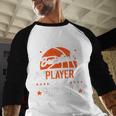 My Favorite Basketball Player Calls Me Pop Pop Funny Dad Men Baseball Raglan Shirt