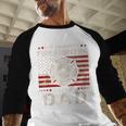 My Favorite Firefighter Calls Me Dad Fireman Father Saying Men Baseball Raglan Shirt