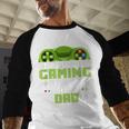 My Favorite Gaming Buddy Calls Me Dad For Dad From Sons Men Baseball Raglan Shirt