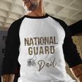 My Favorite National Guard Calls Me Dad Military Family Men Baseball Raglan Shirt