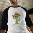 Fun Hilarious Stepfather Humor Stepdad Men Baseball Raglan Shirt