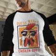 Guess What Chicken Butt DadSiblingsFriends Humor Small Men Baseball Raglan Shirt Guess What Chicken Butt DadSiblingsFriends Humor Small Men Baseball Raglan Shirt