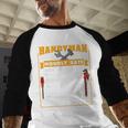 Handyman Hourly Rate Fathers Day Dad Men Baseball Raglan Shirt