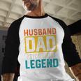 Husband Dad PSYCHIATRIST Legend Father's Day PSYCHIATRISTS Men Baseball Raglan Shirt