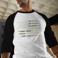 Husband Daddy Protector Hero Fathers Day Camo American Flag Men Baseball Raglan Shirt