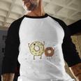 I'm Going To Be a Daddy Again Pregnancy Announcement Quote Men Baseball Raglan Shirt