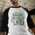 Jurassic World Best Dad Ever Men Baseball Raglan Shirt