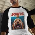 Labradoodle Jowls Tee Fawn Lab Doodle Mom Top Dad Men Baseball Raglan Shirt