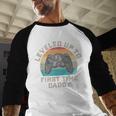I Leveled Up To First Time Daddy Soon To Be Dad Men Baseball Raglan Shirt I Leveled Up To First Time Daddy Soon To Be Dad Men Baseball Raglan Shirt