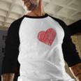 I Love Dad Men Baseball Raglan Shirt