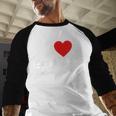 I Love Divorced Dad Rock Joke Men Baseball Raglan Shirt