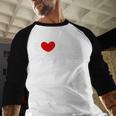 I Love My Gay Dad I Heart My Gay Dad Men Baseball Raglan Shirt