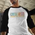 Man Of God Husband Dad Protector Christian Faith Fathers Day Men Baseball Raglan Shirt