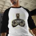 I Am Man King Powerful Dad Afro Melanin Men Baseball Raglan Shirt