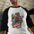 Marvel Spider-Man Amazing Dad Father's Day Men Baseball Raglan Shirt Marvel Spider-Man Amazing Dad Father's Day Men Baseball Raglan Shirt