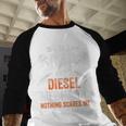 For Men Father's Day Halloween Diesel Mechanic Dad Men Baseball Raglan Shirt
