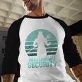 Mermaid Security Vintage Birthday Party Dad Father Day Men Baseball Raglan Shirt Mermaid Security Vintage Birthday Party Dad Father Day Men Baseball Raglan Shirt