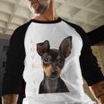 Miniature Pinscher Shirt Dog Mom Dad Tshirt Love Puppy Pet Men Baseball Raglan Shirt