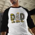 Mom And Dad Construction Birthday Boys Toddler Kids Family Men Baseball Raglan Shirt