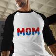 Mom And Dad Spider Family Matching Birthday Halloween Men Baseball Raglan Shirt