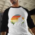 Motorcycle Dad Dirt Bike Shirt Motocross Riding Buddies Men Baseball Raglan Shirt