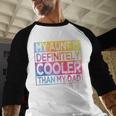 Nephew Niece My Aunt Is Cooler Than My Dad Men Baseball Raglan Shirt