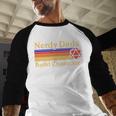 Nerdy Dads Dice For Tabletop RPG New Father Men Baseball Raglan Shirt