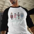 NUTCRACKER DAD Fun Christmas Ballet Parent Meme Men Baseball Raglan Shirt NUTCRACKER DAD Fun Christmas Ballet Parent Meme Men Baseball Raglan Shirt