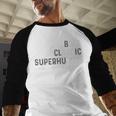 Old Man Gag Dad Father's Day Husband Birthday Grandpa Men Baseball Raglan Shirt