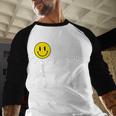 One Happy Dude Dad 1st Birthday Family Matching Men Baseball Raglan Shirt