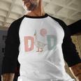 One Silly Goose Dad 1st First Birthday Family Matching Party Men Baseball Raglan Shirt