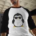 Penguin Papa Father's & Cute Dad Men Baseball Raglan Shirt Penguin Papa Father's & Cute Dad Men Baseball Raglan Shirt