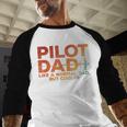 Pilot Dad Art For Men Father Aviation Airplane Pilot Men Baseball Raglan Shirt Pilot Dad Art For Men Father Aviation Airplane Pilot Men Baseball Raglan Shirt