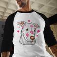 Pitbull Love Pitbull Moms Dads Men Baseball Raglan Shirt