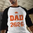Proud Dad Of A 2026 Senior Basketball Graduation Family Men Baseball Raglan Shirt Proud Dad Of A 2026 Senior Basketball Graduation Family Men Baseball Raglan Shirt