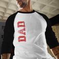 Proud Dad Of Class Of 2026 Graduate Men Baseball Raglan Shirt