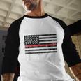 Proud Dad Of a Firefighter Fireman Parent Men Baseball Raglan Shirt Proud Dad Of a Firefighter Fireman Parent Men Baseball Raglan Shirt