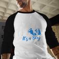 Proud New Dad It's A Boy Men Baseball Raglan Shirt Proud New Dad It's A Boy Men Baseball Raglan Shirt