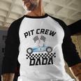 Race Car Racing Family Dada Pit Crew Birthday Party Men Baseball Raglan Shirt Race Car Racing Family Dada Pit Crew Birthday Party Men Baseball Raglan Shirt
