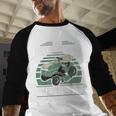 My Retirement Vehicle Riding Lawn Mower Retro Dad Men Baseball Raglan Shirt My Retirement Vehicle Riding Lawn Mower Retro Dad Men Baseball Raglan Shirt