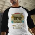 Retro Cat Daddy 80s 90s Style Sunglasses Men Baseball Raglan Shirt Retro Cat Daddy 80s 90s Style Sunglasses Men Baseball Raglan Shirt